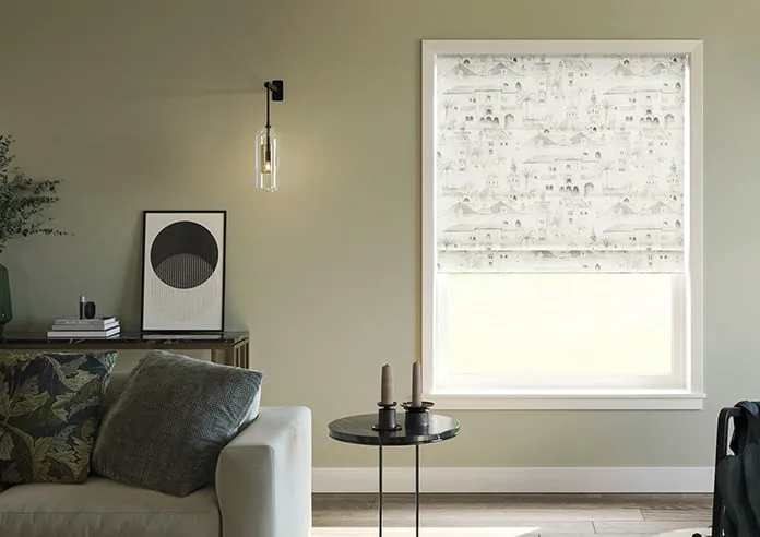 Voyage Parchment - Roman Blind