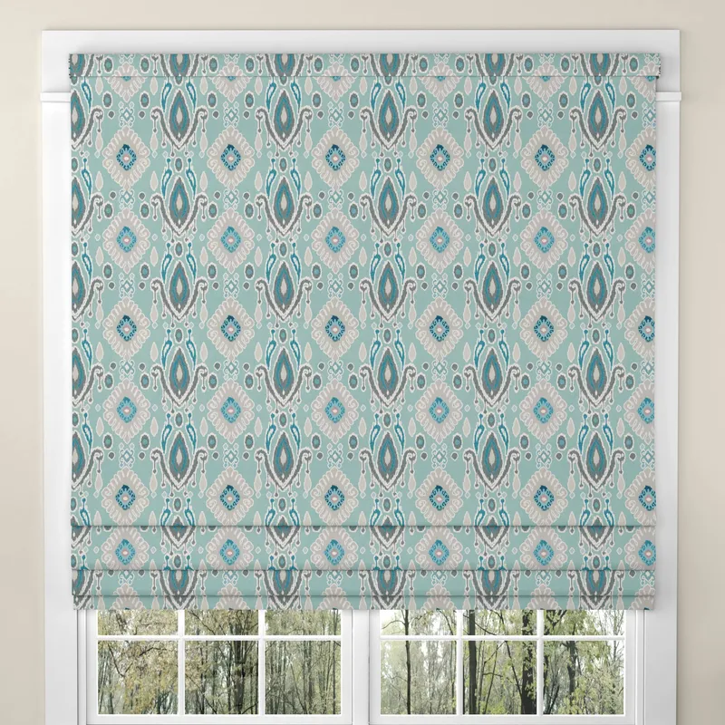 Ante Decor Lombok Made To Measure Roman Blind Duckegg