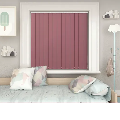Bedtime Plum Vertical Blind