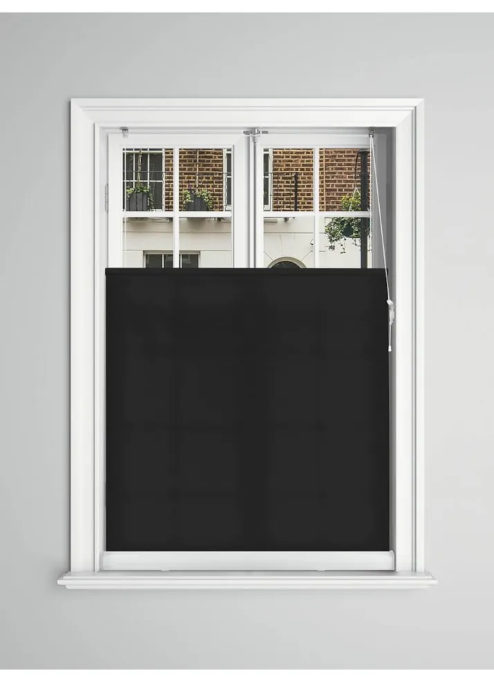 Coal Daylight Bottom Up Roller Blind