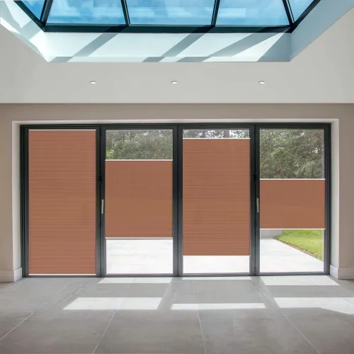 Fittoframe Dovestone Blackout Terra Honeycomb Pleated Blind