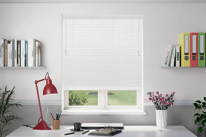 Millennium Classic White - 50mm Aluminium Venetian Blinds