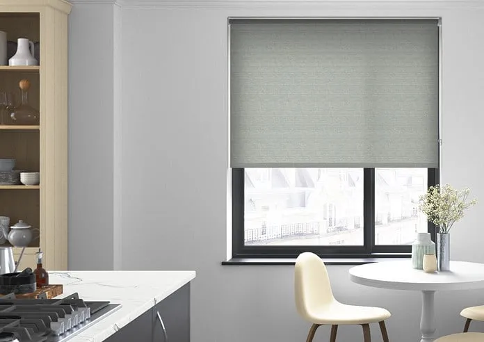 Plush (Blackout) Castle Grey - Roller Blind