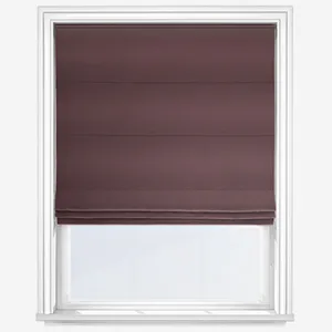 Moon Spectrum Aubergine Roman Blind
