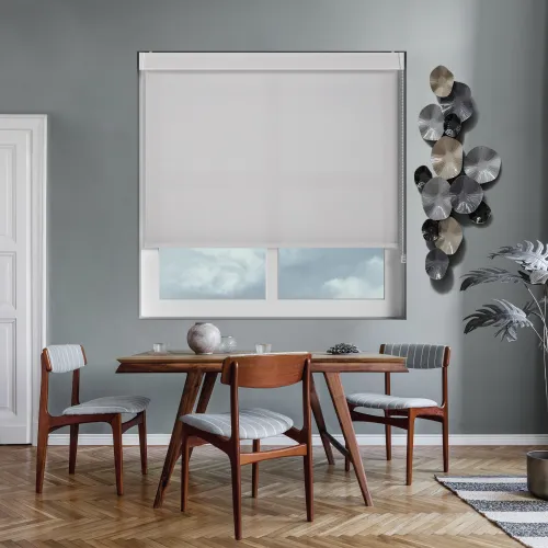 Origin Natural Grey Pelmet Roller Blind