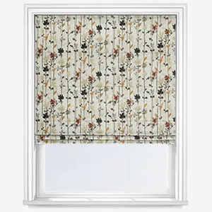 Woodland Floral Autumn Roman Blind