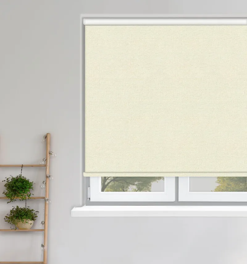 Shot Silk Rb Ivory Roller Blinds