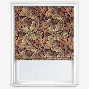 William Morris At Home Acanthus Velvet Acorn Roman Blind