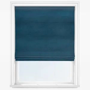 Manhattan Prussian Blue Roman Blind