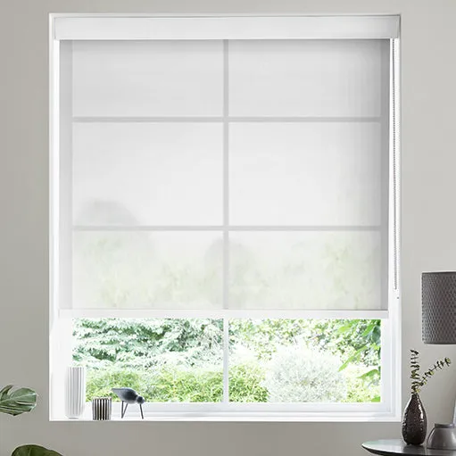 Illusion Made To Measure Roller Blind White 5