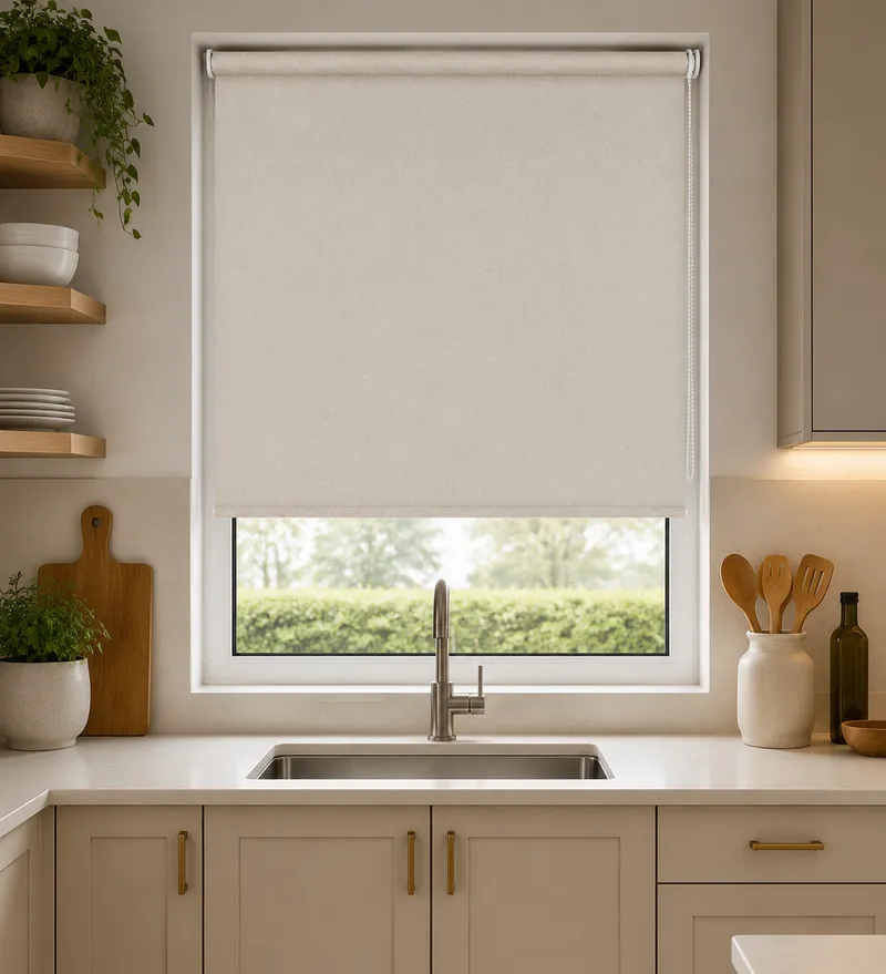 Vega Ice - Pvc Blackout Waterproof Roller Blind