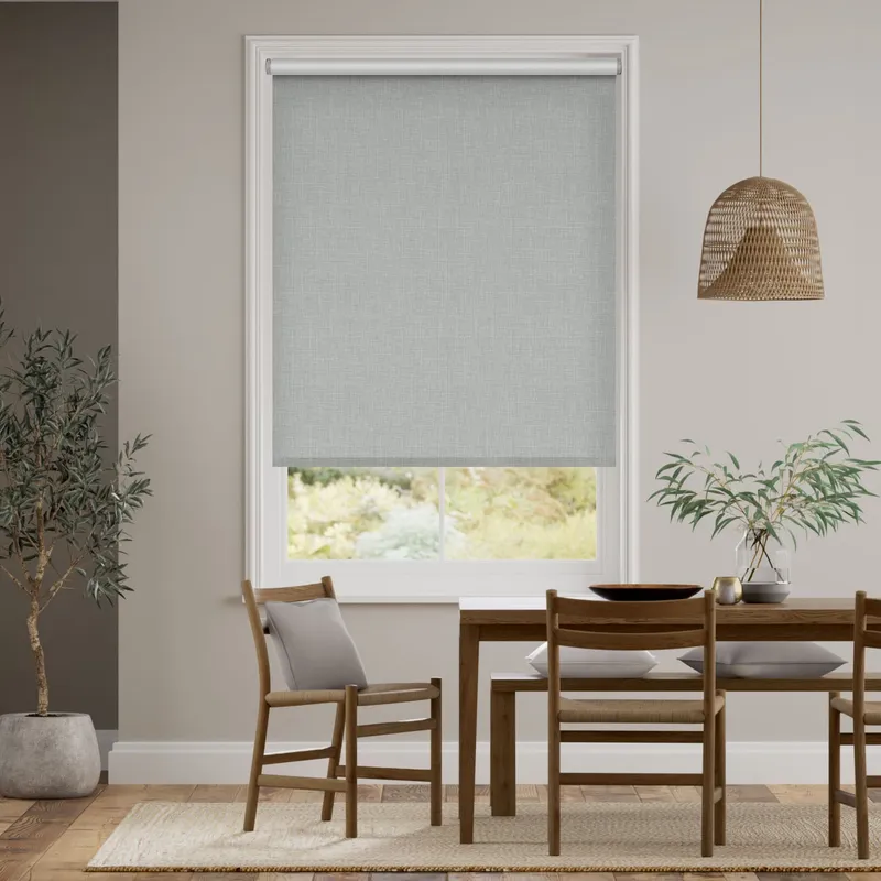 Twist2go Canali Blackout Silver Grey Roller Blind