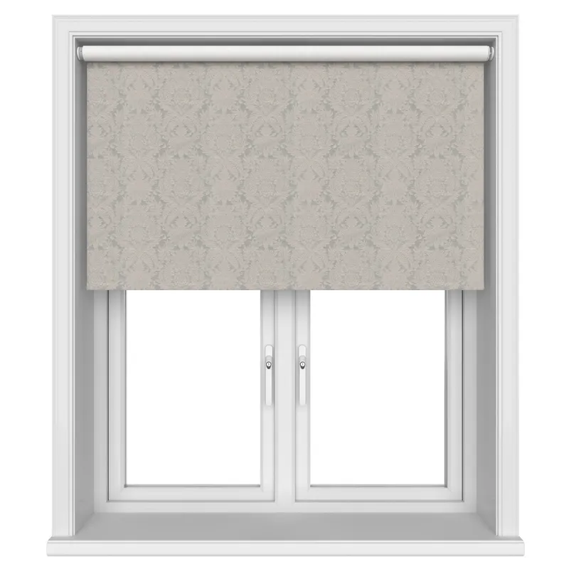 Twistfit Damask Stone Blackout Motorised