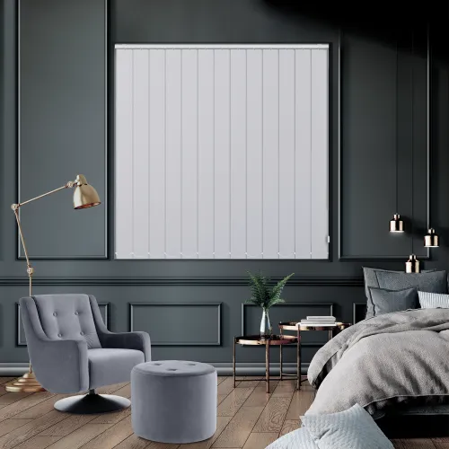 Bedtime Natural Grey Vertical Blind