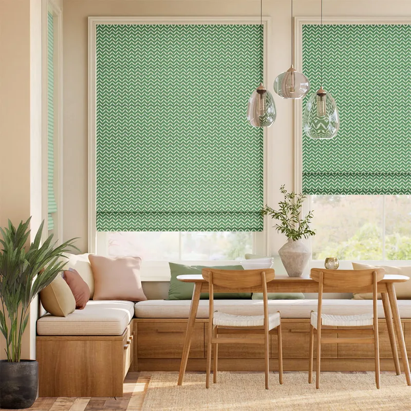 Sapling Forest Roman Blind