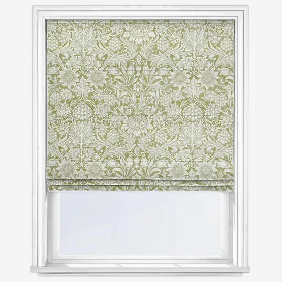 William Morris At Home Sunflower Artichoke Roman Blind