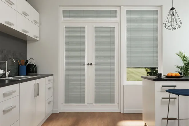 Precision Light Grey - 25mm Slat Venetian Perfect Fit Blind