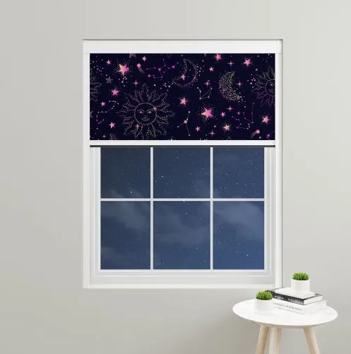 Star Patterns Xl Blocout Blind