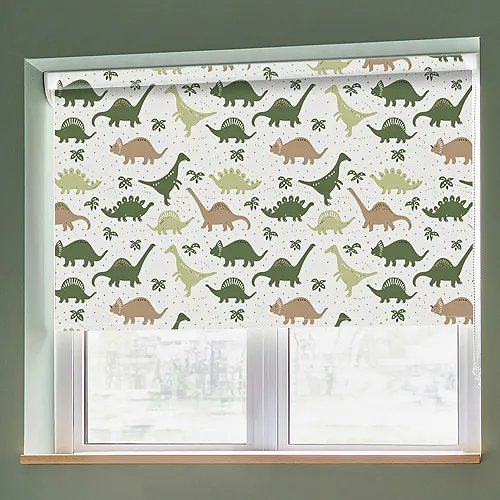 Ronnie Green (Blackout) Grip Fit Roller Blinds