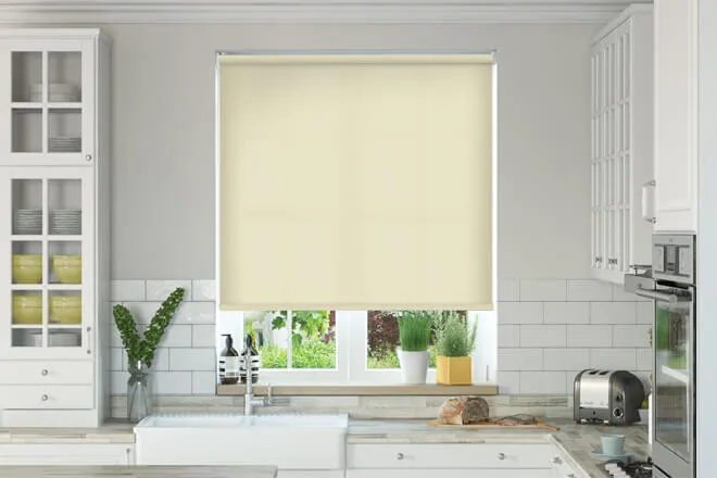 Chloe Oyster - Roller Blind