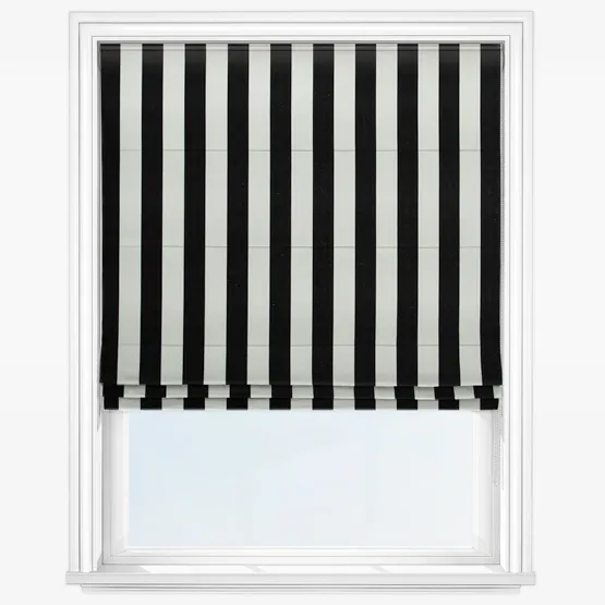 Portland Ebony Roman Blind