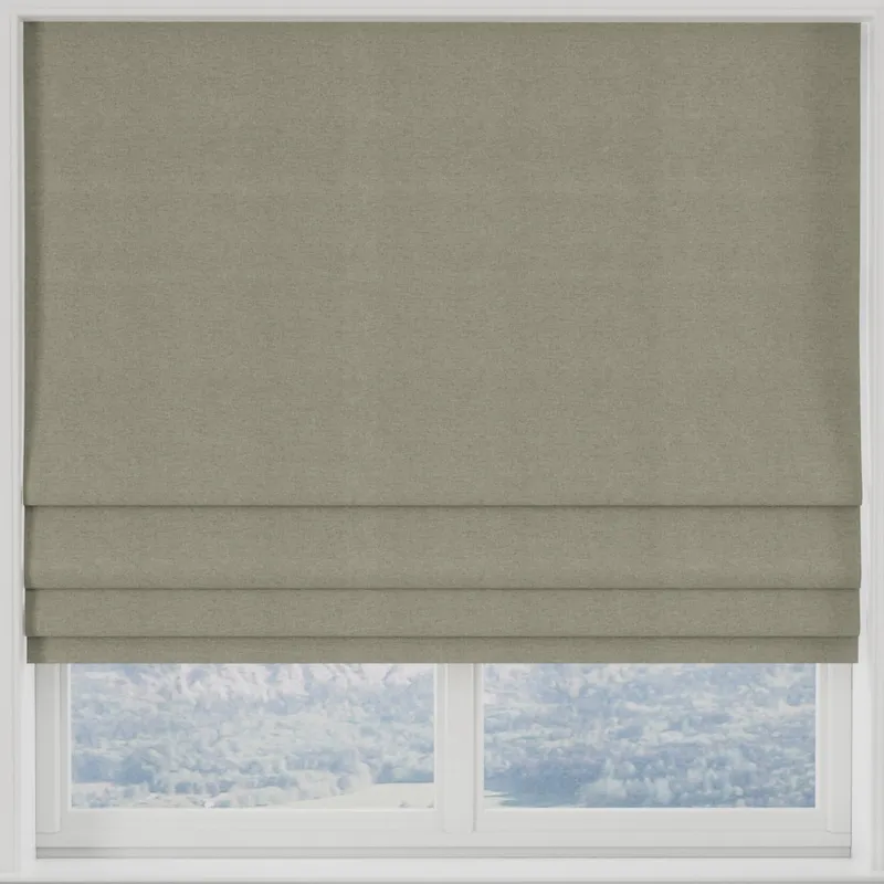 Modena Recycled Made To Measure Roman Blind Grey