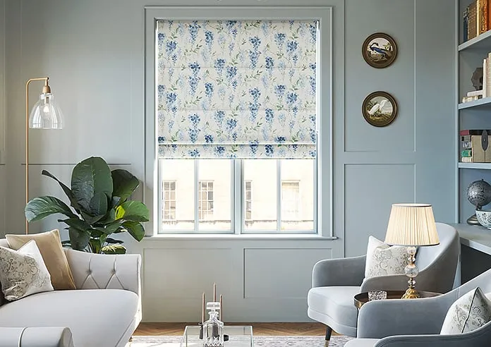 Wisteria Silk Dream - Roman Blind