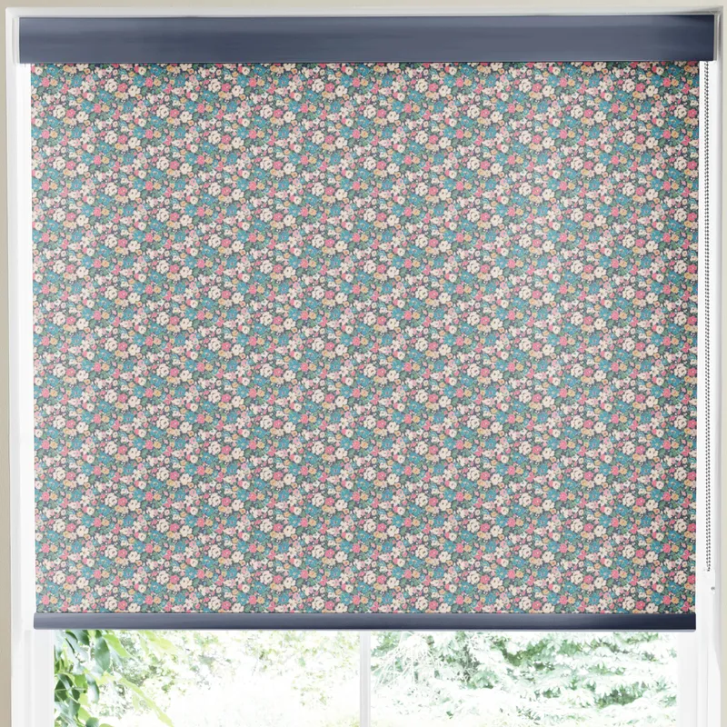 Cath Kidston Mews Ditsy Made To Measure Roller Blind Navy