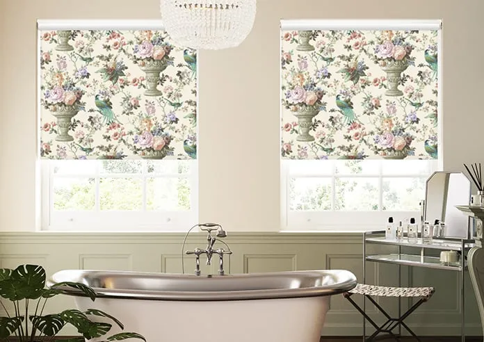 Clarence Vintage Blush - Roller Blind