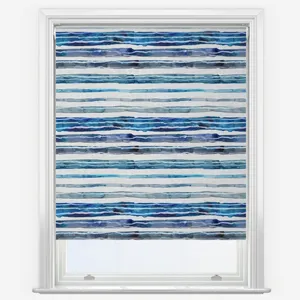 Sonova Studio Panorama Blue Roller Blind