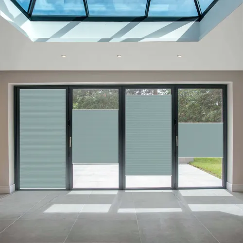 Fittoframe Dovestone Lagoon Honeycomb Pleated Blind