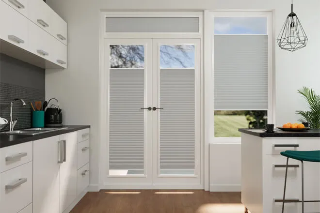 Classic Light Grey - Perfect Fit Cellular Blackout Blind