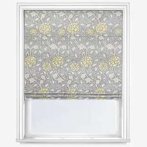William Morris At Home Wild Tulip Limestone Roman Blind