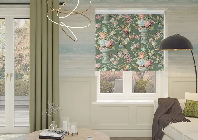 Clarence Parlour Green - Roller Blind