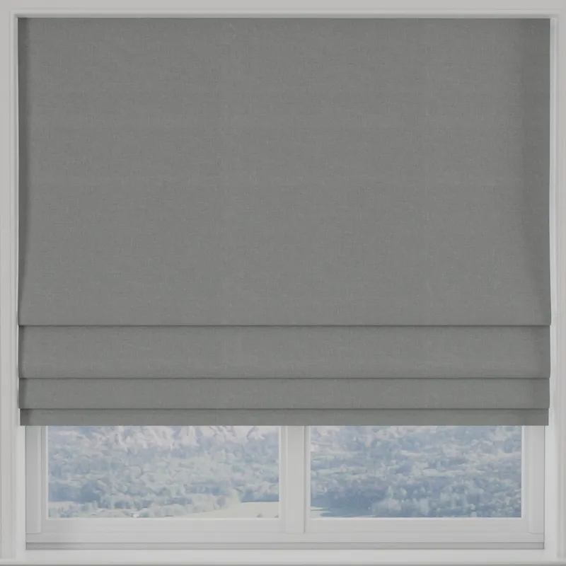 Linoso Made To Measure Roman Blind Duckegg