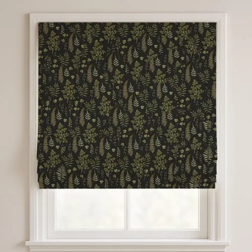 Felicity Greenery Deluxe Roman Blinds