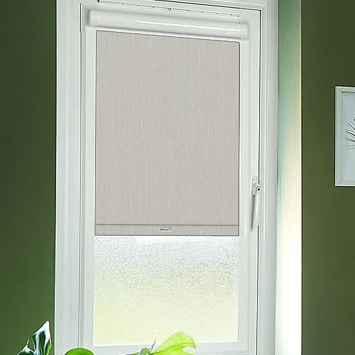 Perrie Oatmeal Perfect Fit Roller Blinds