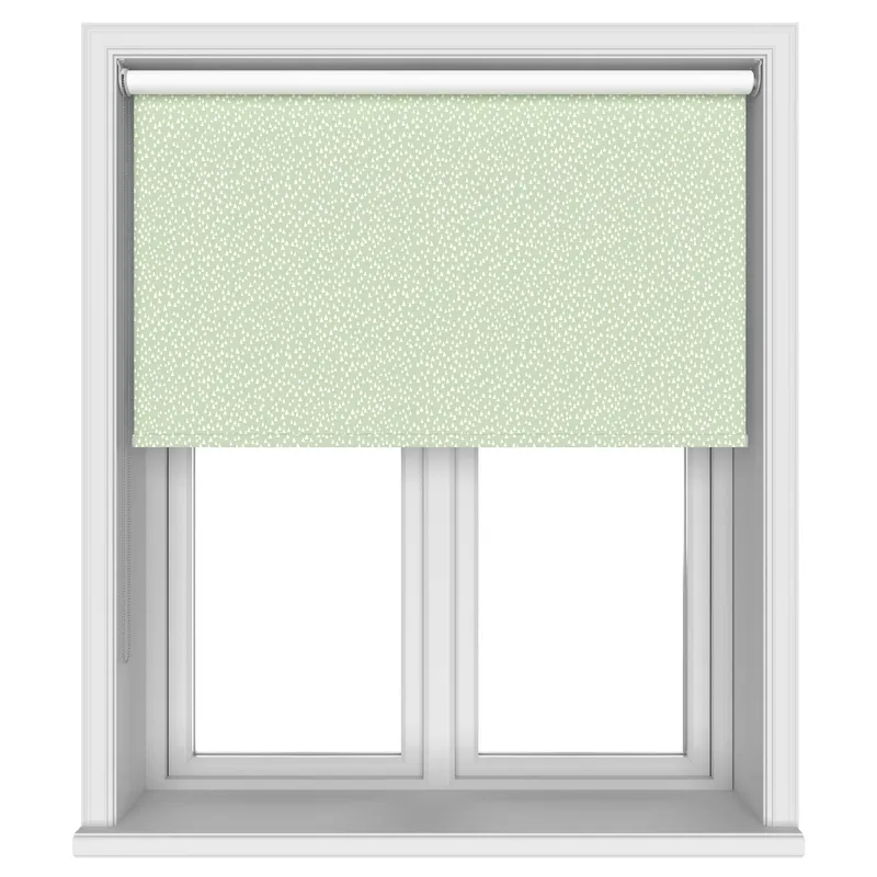 Missprint Blackout Chimes Pistachio Blinds Uk
