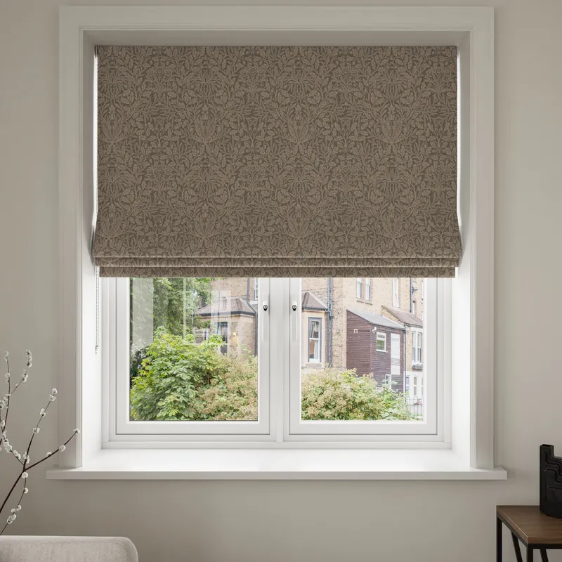 William Morris At Home Acorn Velvet Truffle Blinds Uk