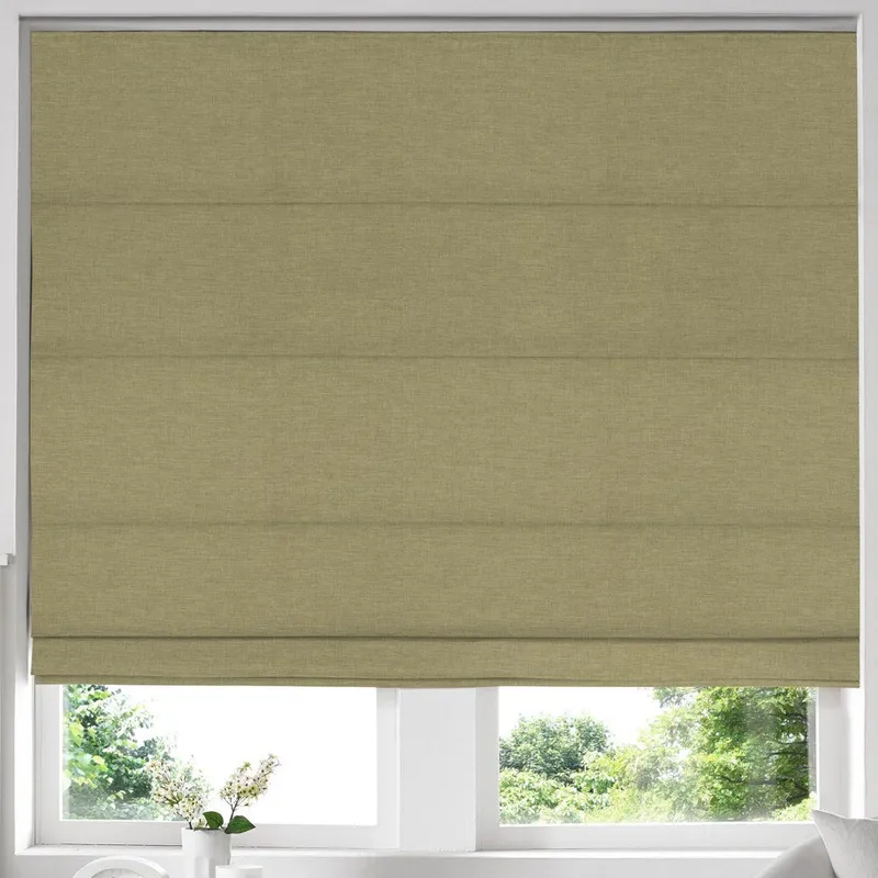 Willow Made To Measure Roman Blind Olive