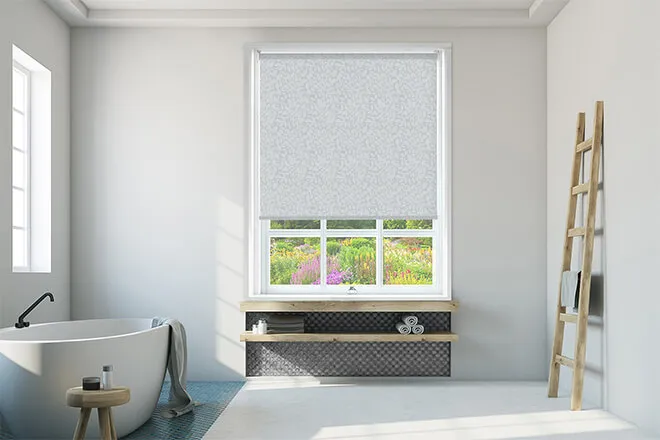 Beauty Grey - Vinyl Blackout Roller Blind