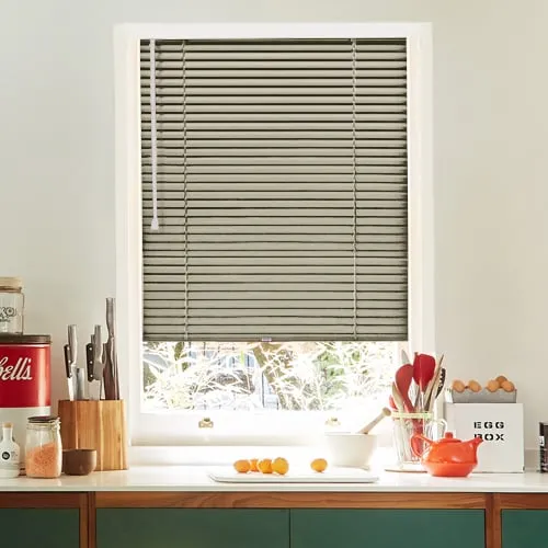 Walnut Perfect Fit Venetian Blinds