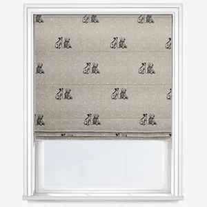Emily Bond Millie Linen Roman Blind