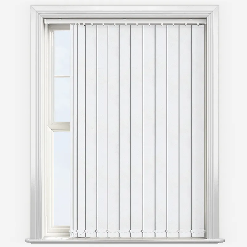 Supreme Blackout Porcelain White Vertical Blind