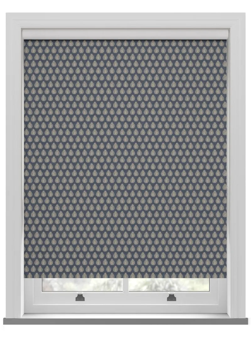 Emily Bond Jaipur Indigo Roller Blind