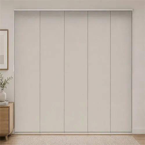 Alara Biscuit (Blackout) Blackout Panel Blinds