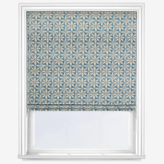Haddon Cornflower Roman Blind