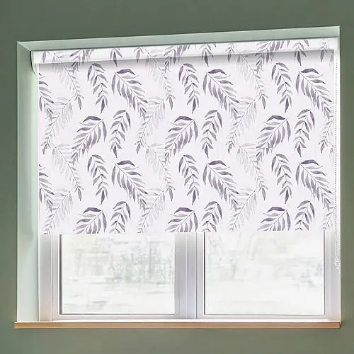Clarice Plum Grip Fit Roller Blinds