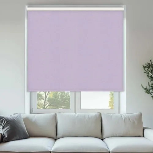 Vibe Blackout Lilac Cordless Roller Blinds - Shop Now