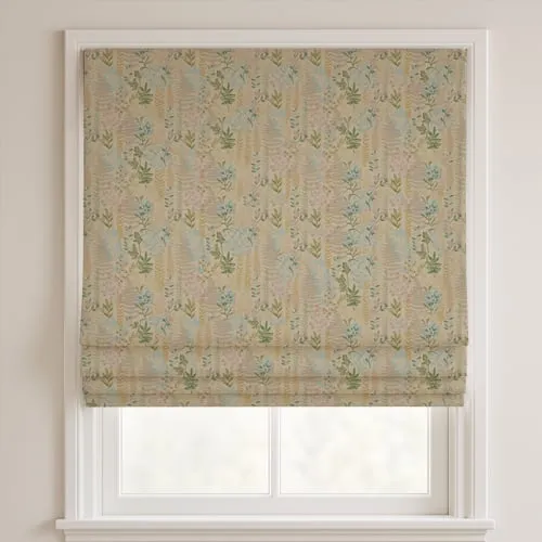 Alana Pastel Deluxe Roman Blinds